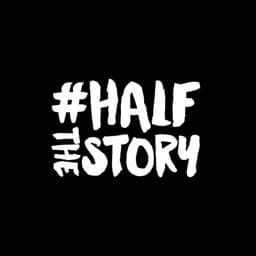 #HalfTheStory logo